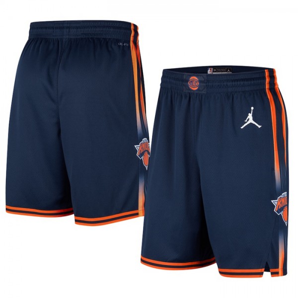 New York Knicks NBA Shorts Jordan 2022-23 Statement Edition Swingman - Herren